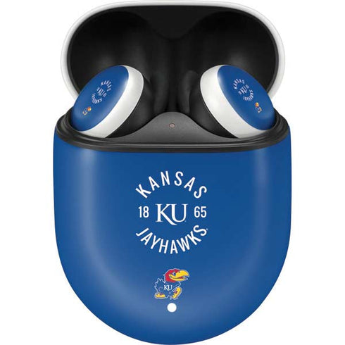 University of Kansas Jayhawks KY 1865 Google Pixel Buds Skin